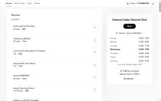 Famous Fadez Hanover Park website