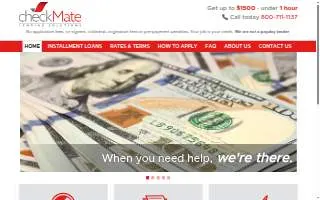 Checkmate Lending Solutions website