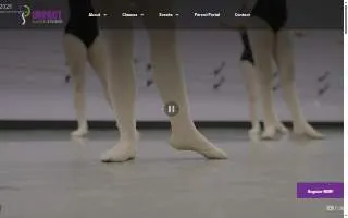 Impact Dance Studio website