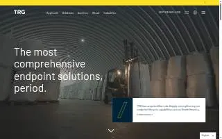 TRG Staffing Solutions website