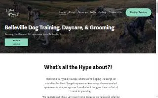 Hyped Hounds of Swansea website