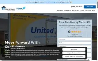 Blackhawk Moving And Storage, Inc. website