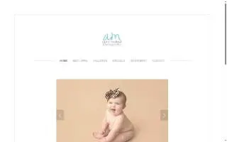 April Mateer Photography website