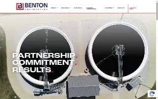 Benton Engineering website