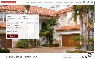 Curvey Real Estate Inc website