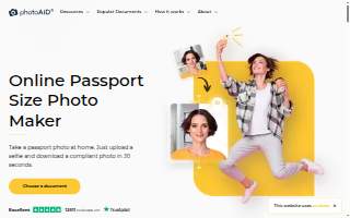 Passport photos by PhotoAiD