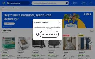 i fix and repair Fargo Walmart website