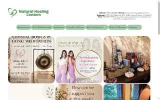 Natural Healing Centers of Tinley Park website