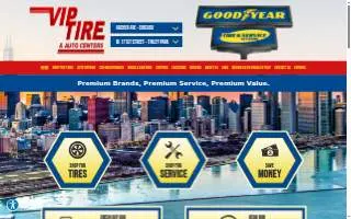 VIP Tire Corporation website