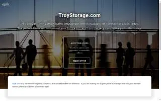 Troy O’Fallon Rd Self Storage website