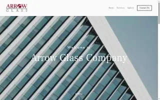 Arrow Glass website