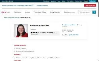 Christine Chu website