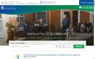 Brookdale Austintown website