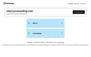 Cherry Hill Counseling of Vernon Hills website