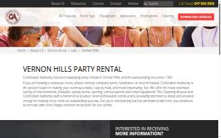 Clowning Around and Celebration Authority of Vernon Hills