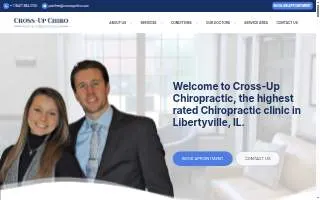 Cross-Up Chiropractic - Acupuncture website