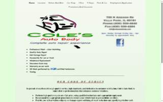 Cole's Auto Body, Inc