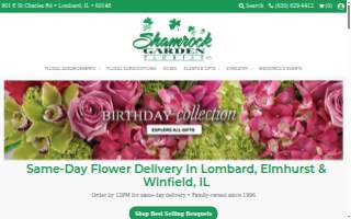 Shamrock Garden Florist Ltd. of Villa Park