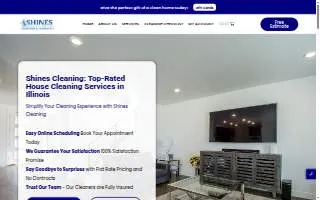 Shines Cleaning Services LLC website