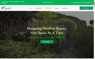 Agustin Landscaping Inc website