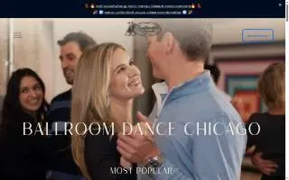 Ballroom Dance Chicago Loft website