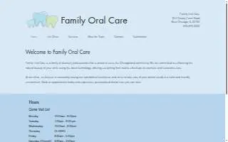 Family Oral Care website