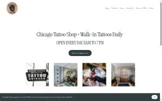 Great Lakes Tattoo website