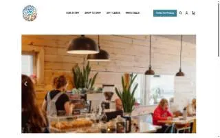 Kindred Coffee Roasters website