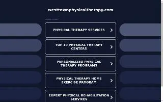 West Town Physical Therapy at Roscoe Village website