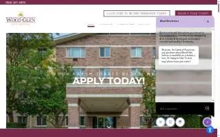 Wood Glen Senior Residences website