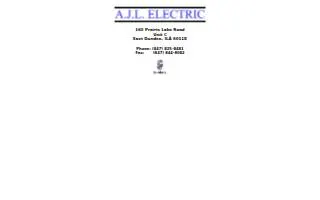 AJL Electric Inc of West Dundee website