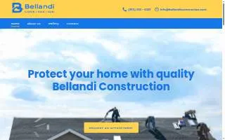 Bellandi Construction LLC website