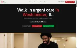 Excel Immediate Care website