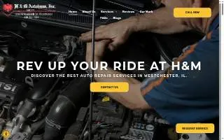 H & M Autohaus Inc. website