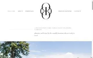 One Fine Day Events | Chicago Wedding Planner & Event Design website