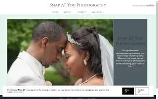 Snap At You Photography website