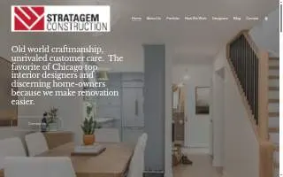 Stratagem Construction & Home Remodeling website