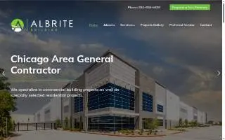 Albrite Building, Inc. website