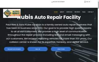 Kubis Auto Body at Paul Ries & Sons