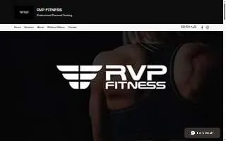 RVP Fitness website