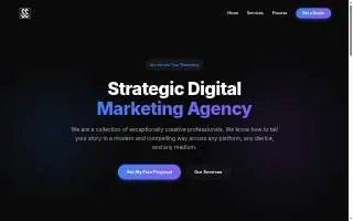 Skysoft Agency website