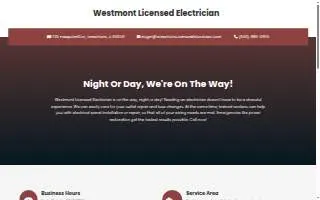 Westmont Licensed Electrician website