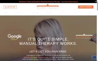 Albatross Physical Therapy and Wellness - Wheaton website