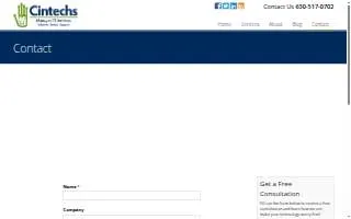 Cintechs, LLC website