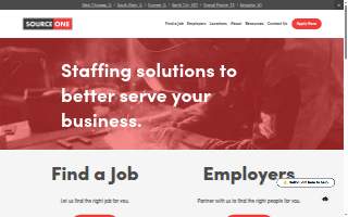 Source One Staffing