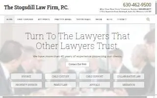 The Stogsdill Law Firm, P.C. website