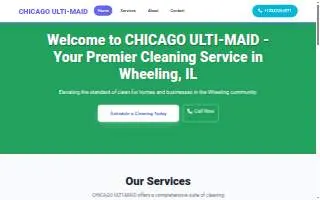 Chicago Ulti-Maid website