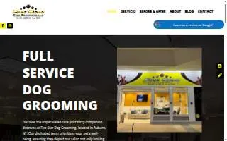 Five Star Dog Grooming of Wheeling website
