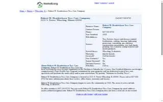 Hendricksen Tree Care Co. of Wheeling website