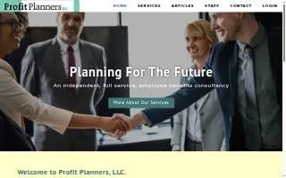Profit Planners LLC website